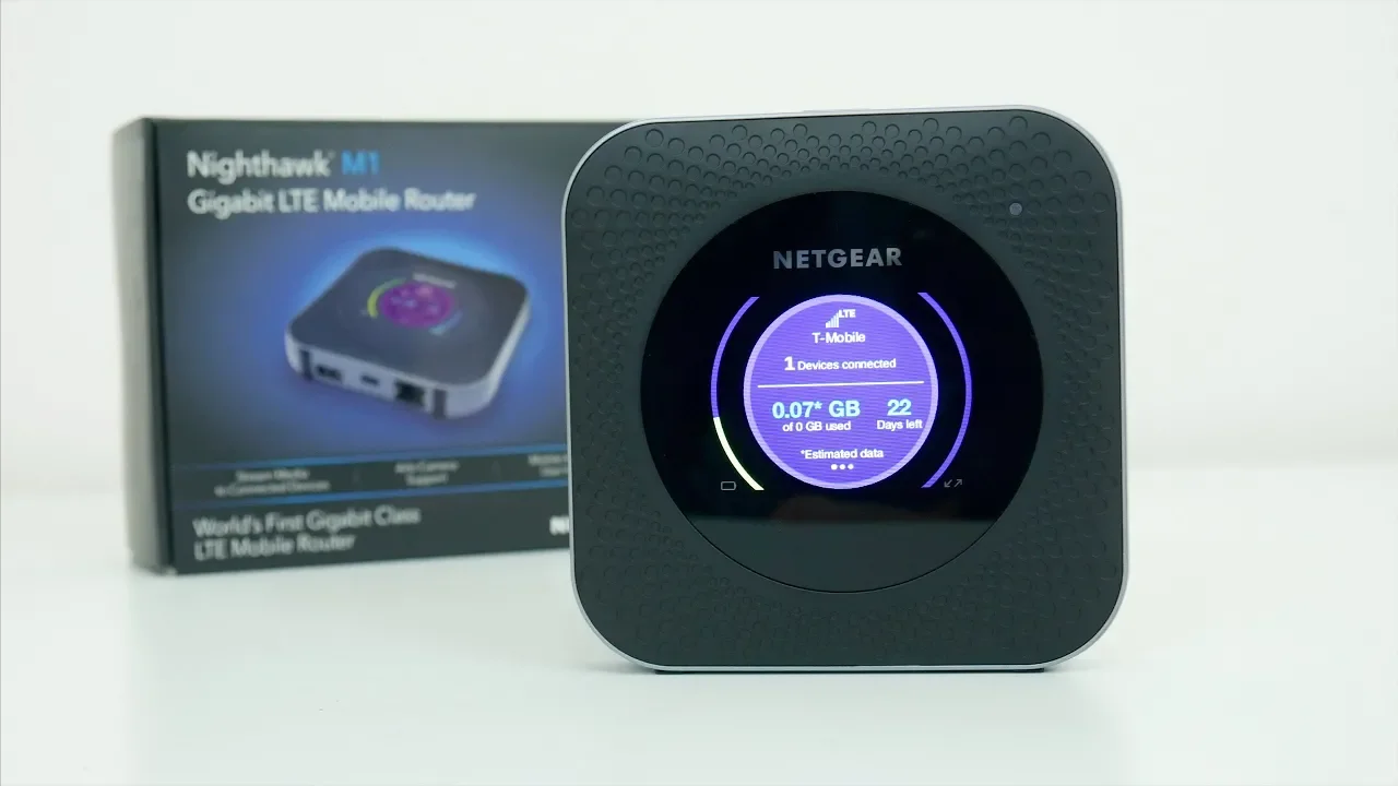 The router we use. Nighthawk M1 Mobile Hotspot Router