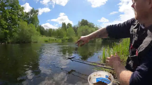 Stick float fishing  