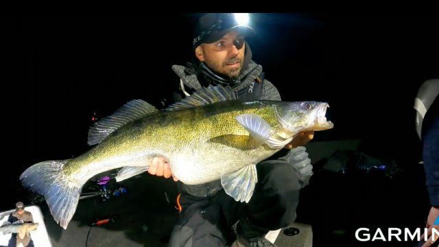 Nattfiske med Sasa. 8.10kg!