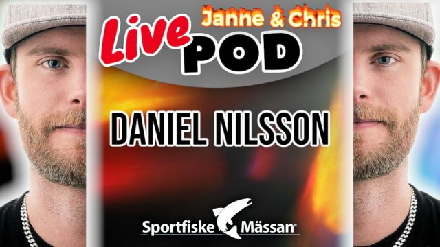 LivePod med Daniel Nilsson  Sportfiskemässan 2023