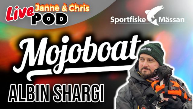 LivePod med Albin Sharghi - Mojoboats Sportfiskemässan 2023