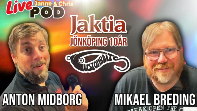LivePod med Mikael Breding och Anton Midborg