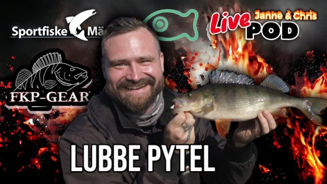LivePod med Lubbe Pytel på Sportfiskemässan 2024
